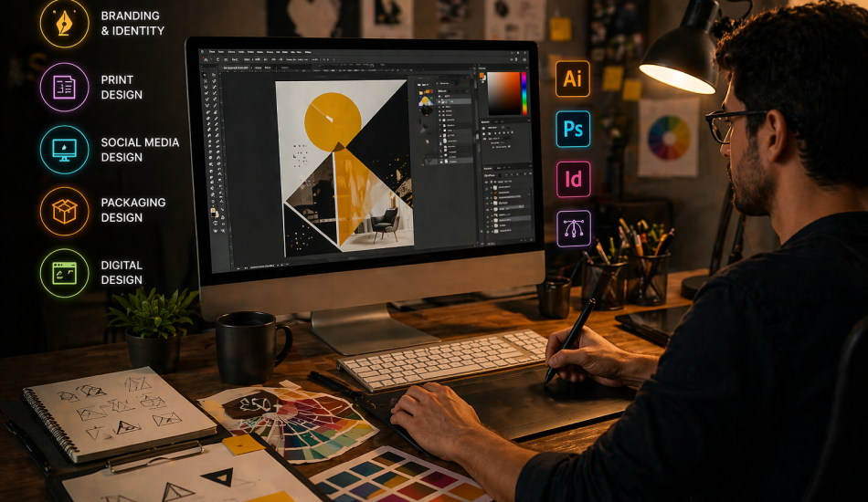 Designing Event Flyers & Promotional Creatives for Business Community